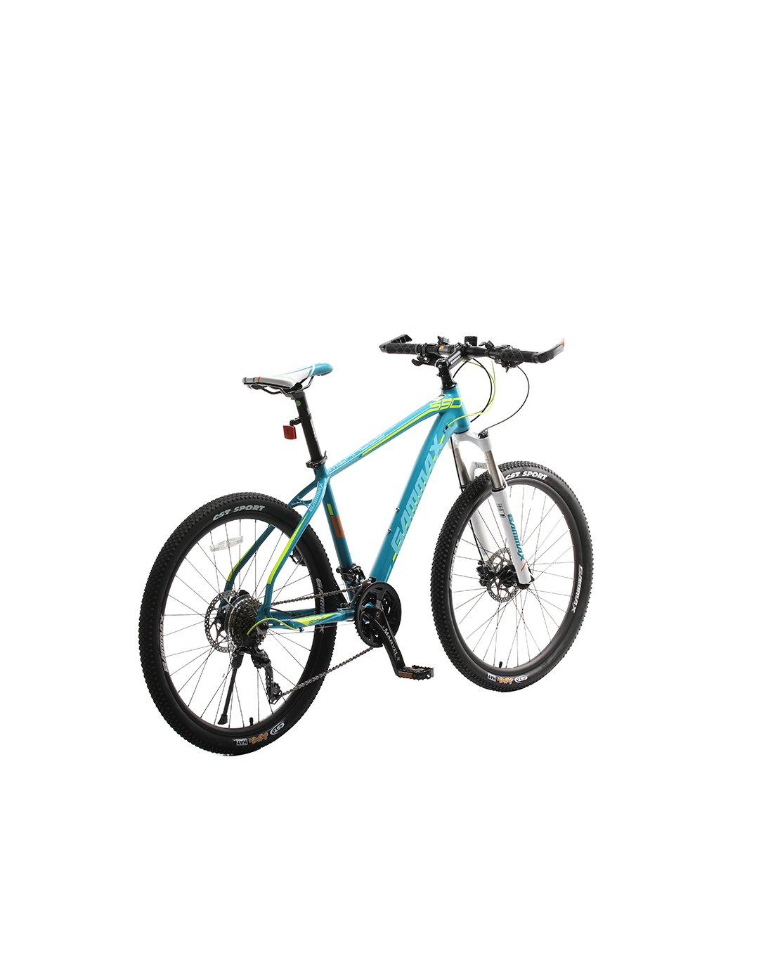 捷马gamma自行车专场直发货26寸铝架30速油碟山地车 送礼包 26奇迹590