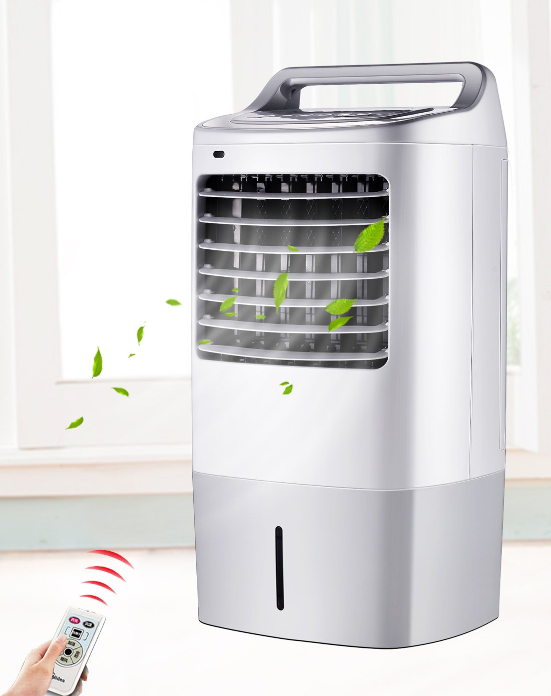 美的ac120-16ar遥控单冷家用制冷静音冷风扇