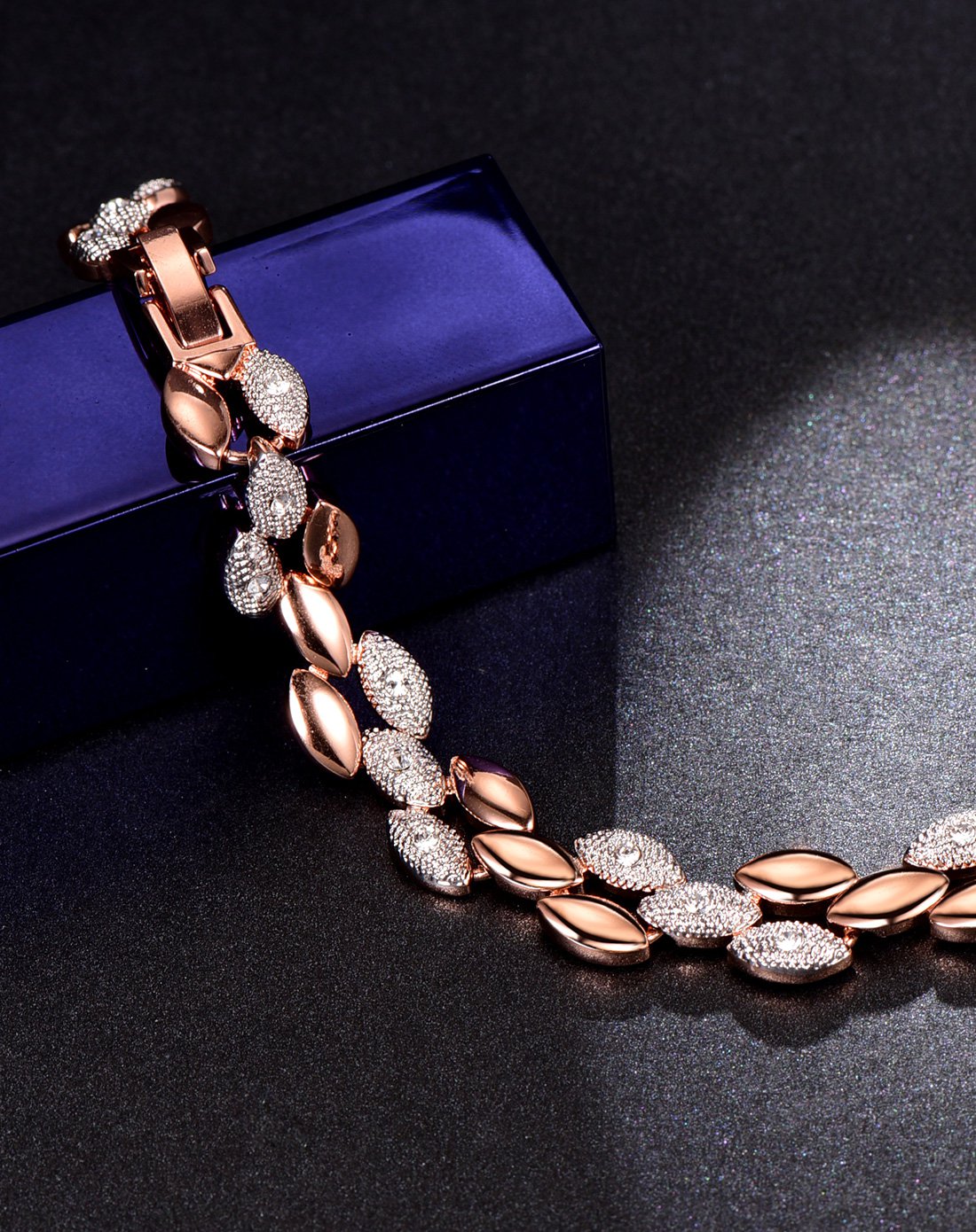 t400 时尚双色金晚会聚会手链