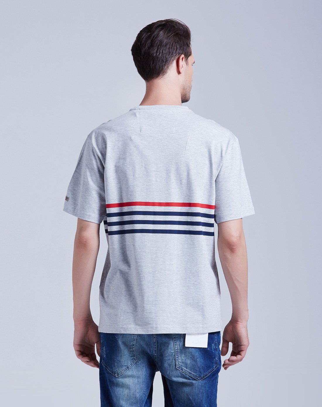 丹麦wagner旗下集合品牌条纹时尚舒适纯棉t恤80-401860406_唯品会