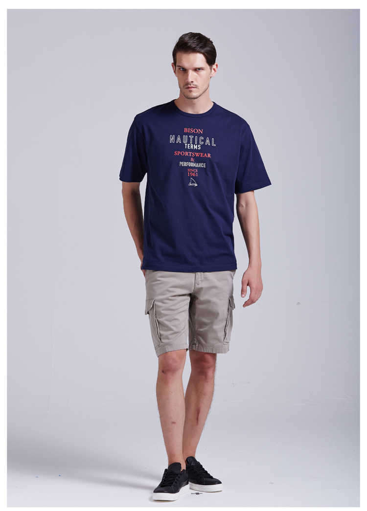 纯棉字母柔软舒适百搭透气t恤