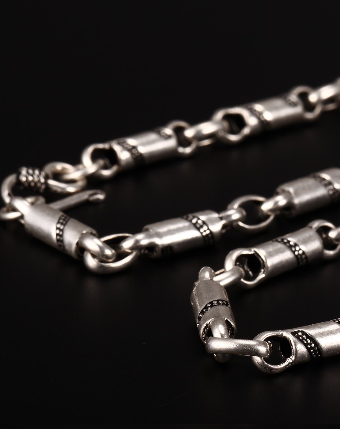 【不】winy925泰银项链男士复古系列筑财之链