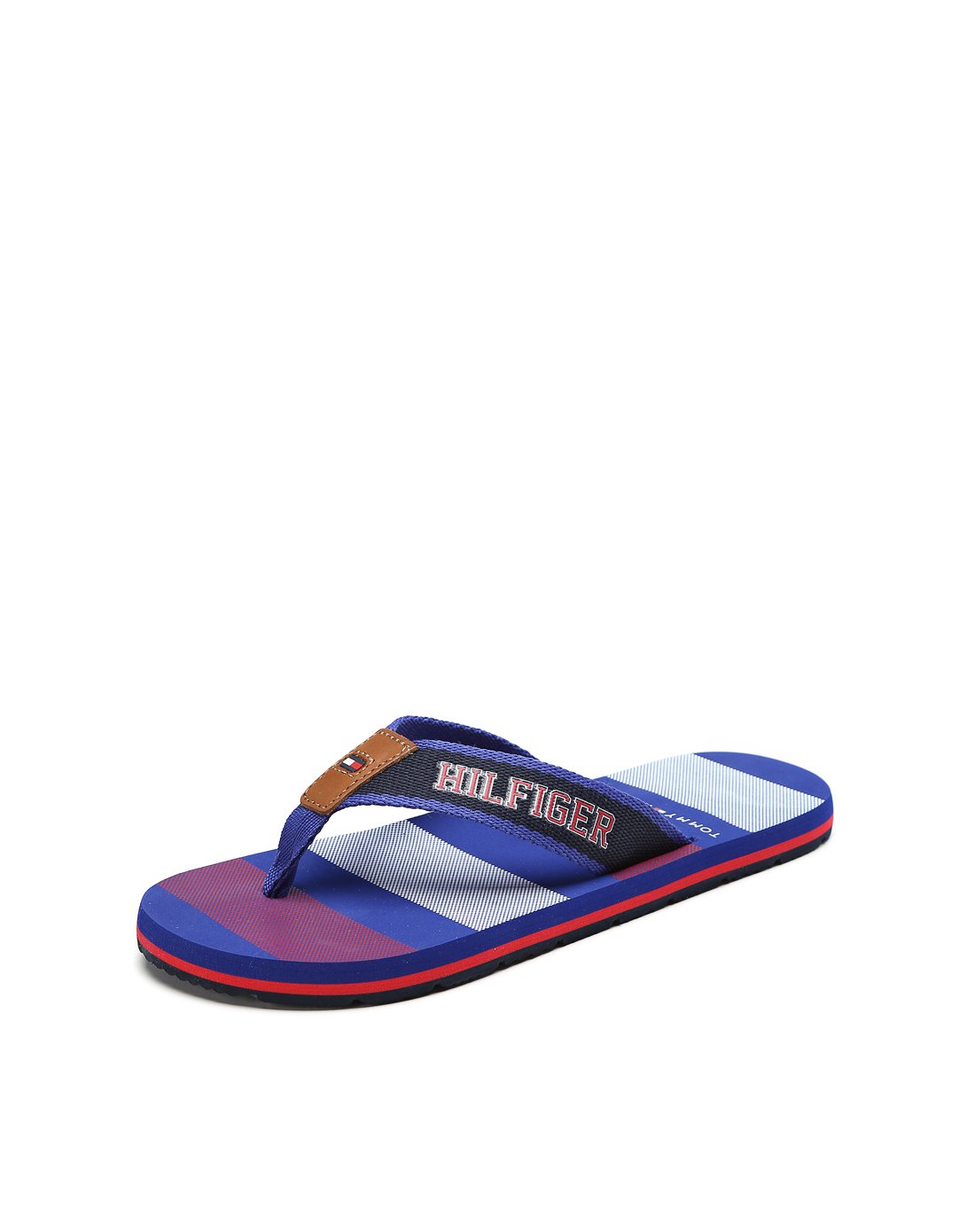 tommy hilfiger男款休闲大方人字拖鞋fm56820535ms611_唯品会