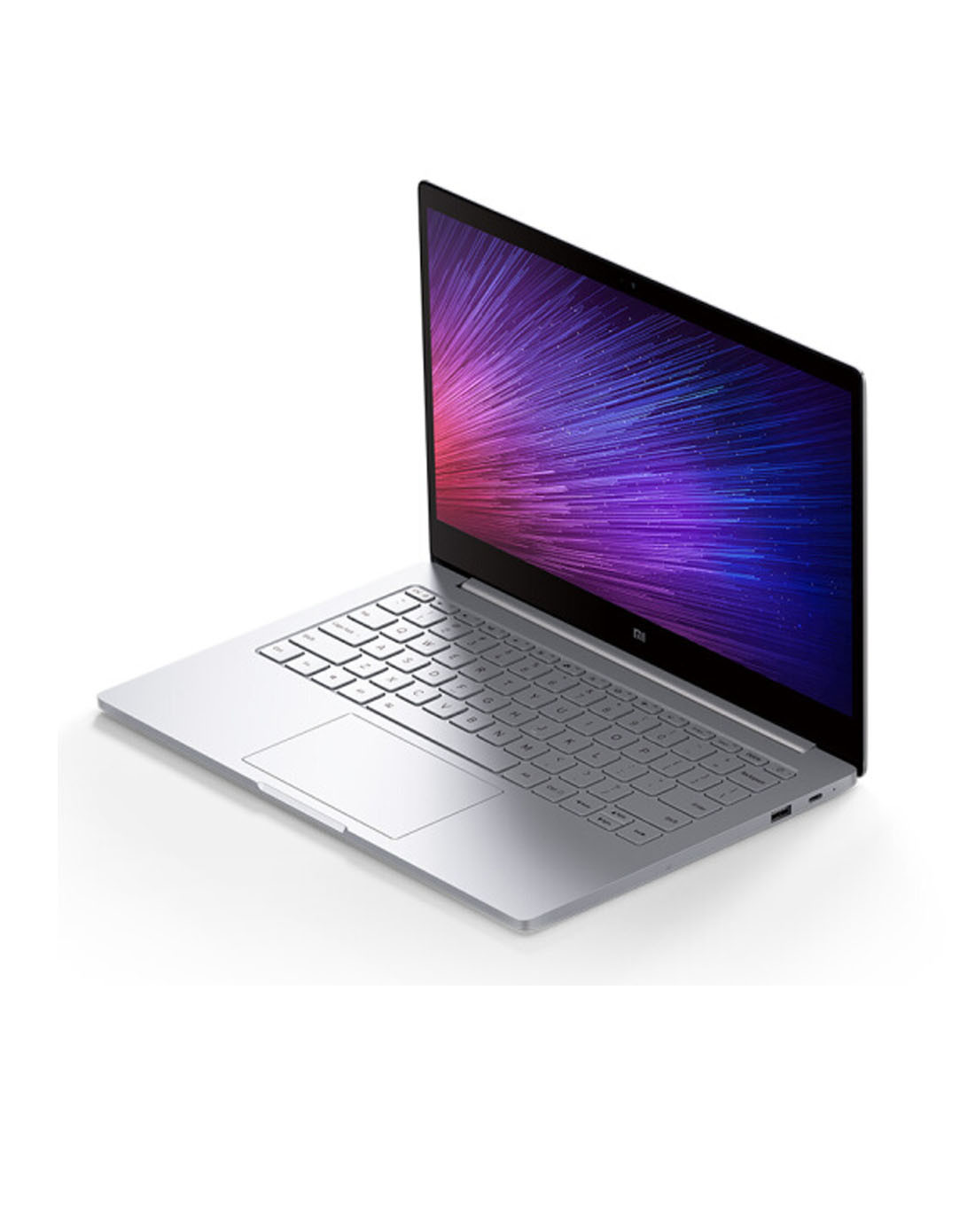 小米笔记本air 12 m3 4g 128g 银色 套装 轻薄全金属机身 1c快充 fhd