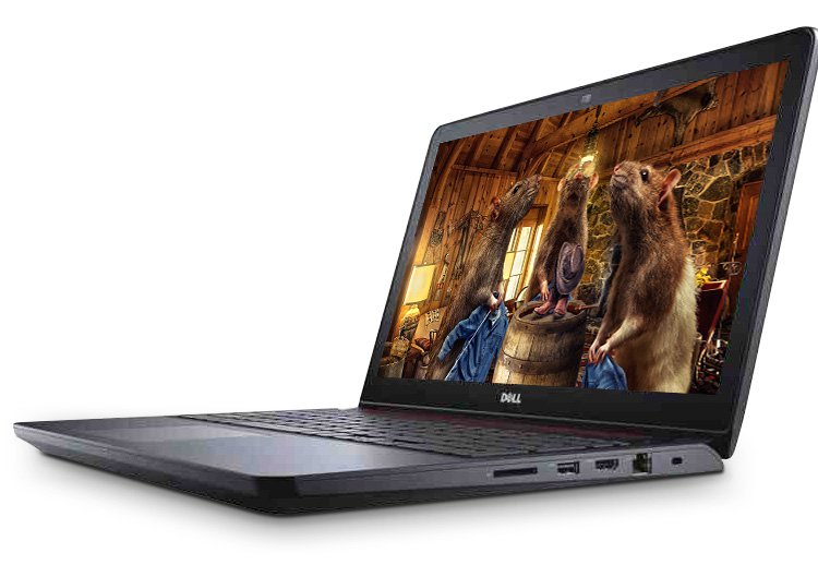 戴尔5576-r1745黑色128固态5件套游戏本