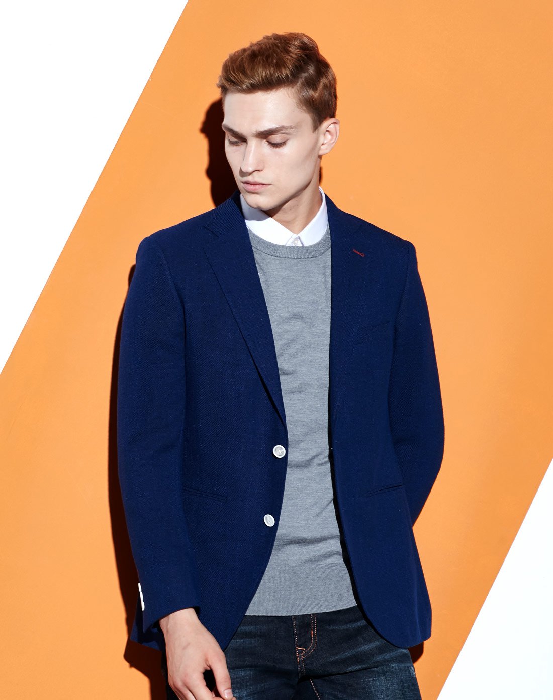 法派冬季男士外套男士西服西装单件西服