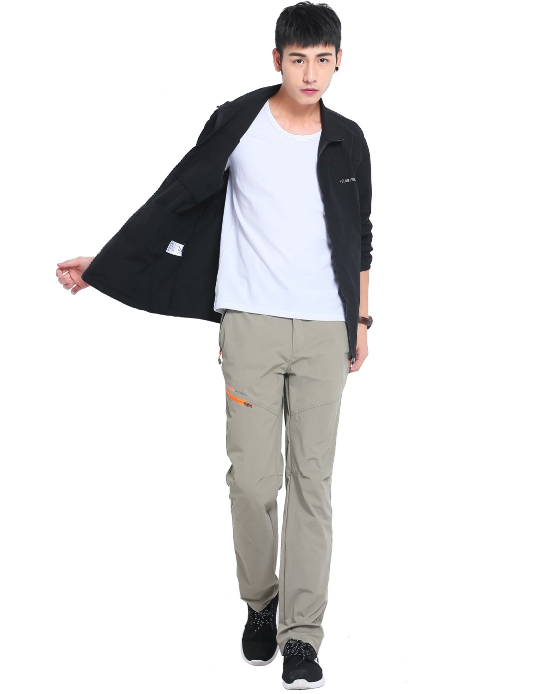 防水透气男款速干衣运动外套休闲夹克