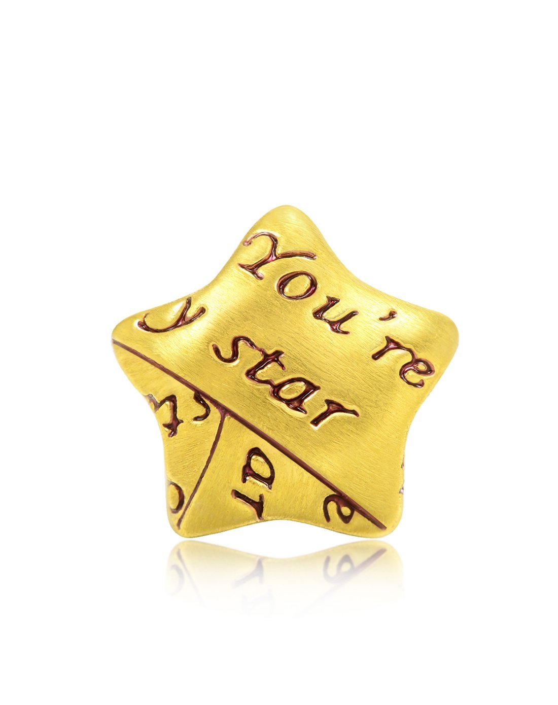 周生生足金charme幸运星转运珠(送17厘米粉红色配绳)定价