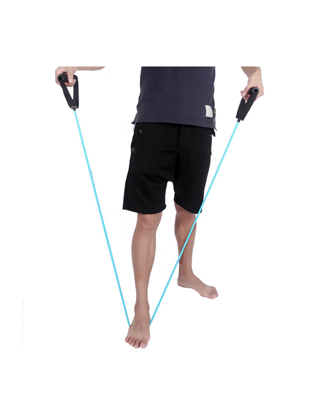 运动神健身器材专场直发货拉力器多功能弹力绳 中性款 一字拉力绳