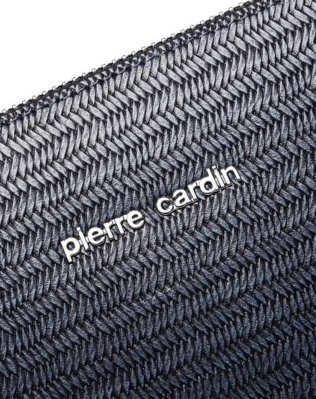 秋上新-男包时尚蓝麦穗纹牛皮轻商务信封包男士手拿包w7p406111-15_唯