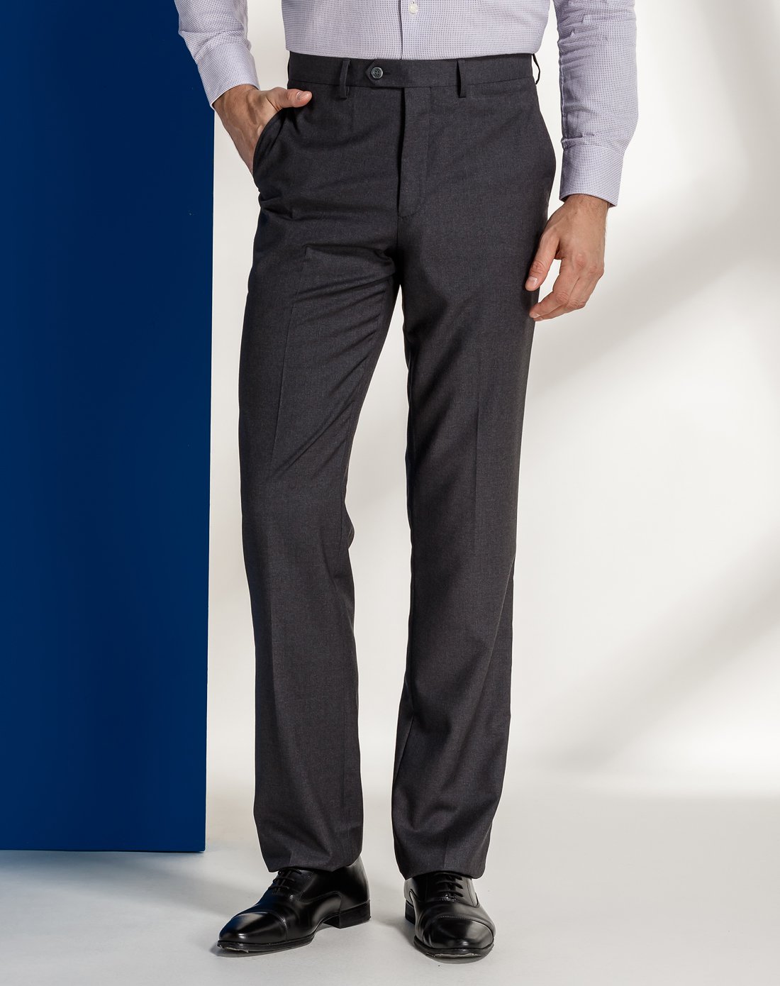 进口纯羊毛面料百搭简约单西裤