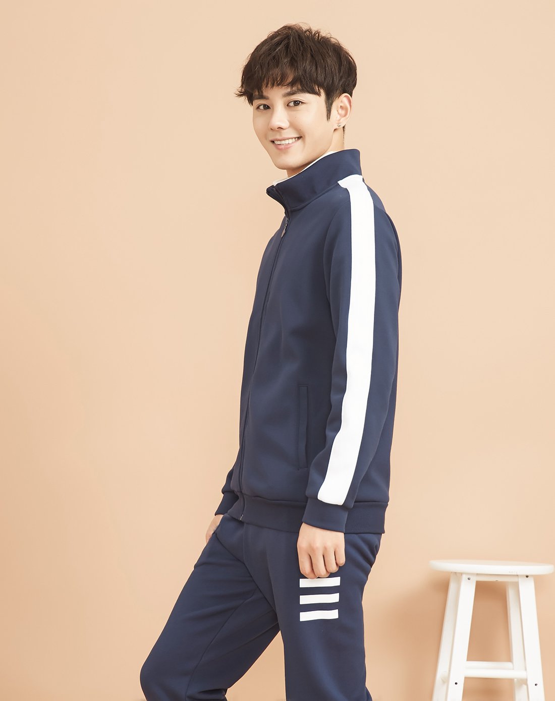 美特斯邦威男装419狂欢节专场美特斯邦威男潮流复古校园风撞色外套