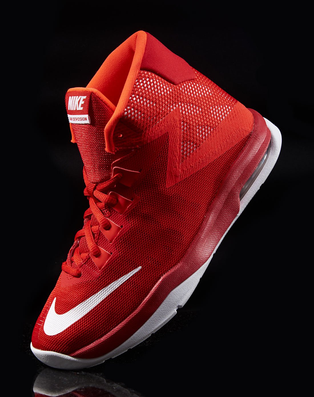 耐克nike air devosion 男子大童红色篮球鞋 篮球系列