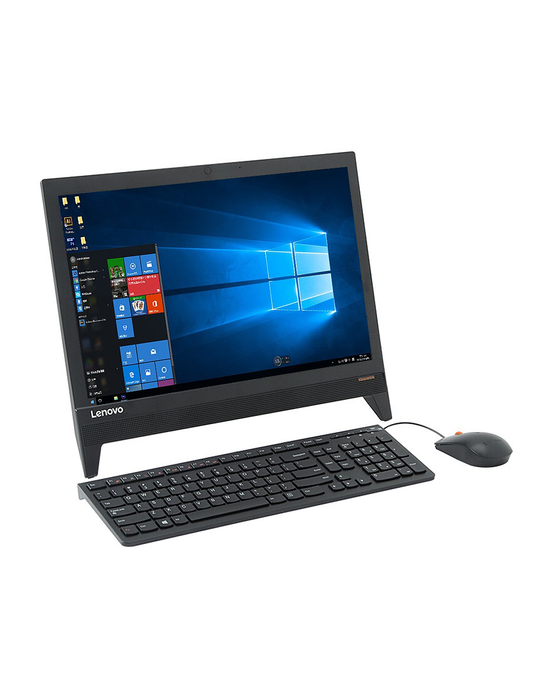 联想aio310-20 四核家用办公娱乐黑 一体机