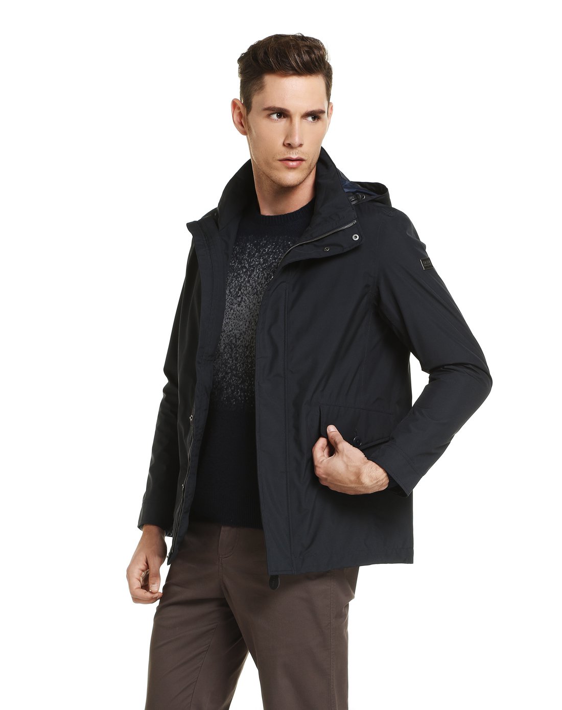 aigle 艾高 男士gore-tex休闲风衣夹克 crester