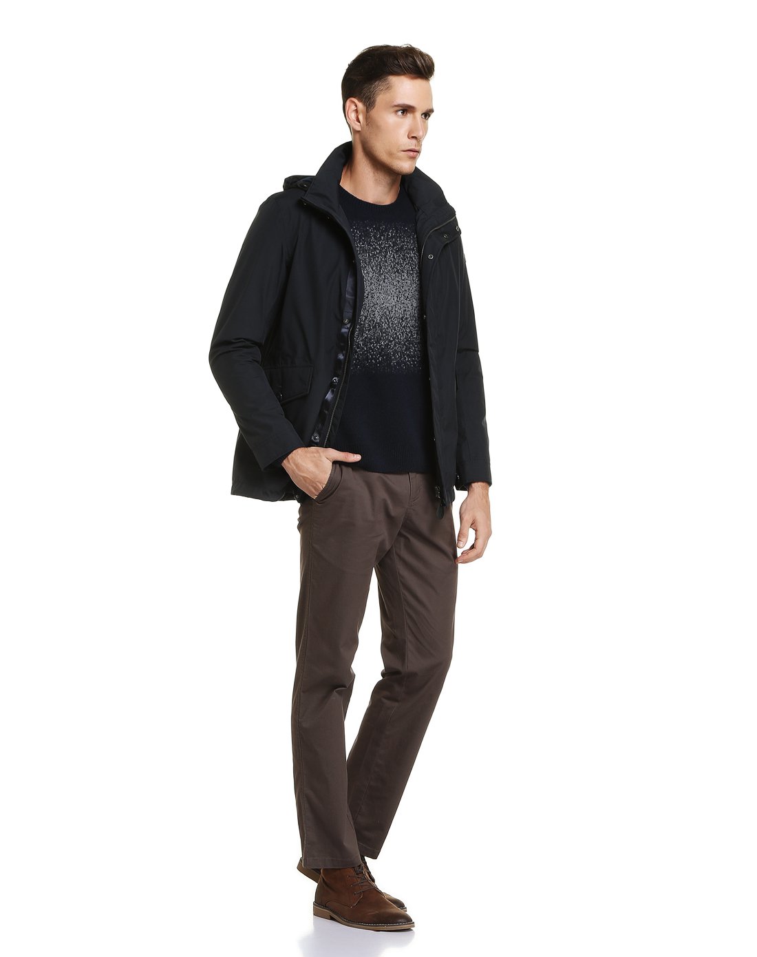 aigle 艾高 男士gore-tex休闲风衣夹克 crester