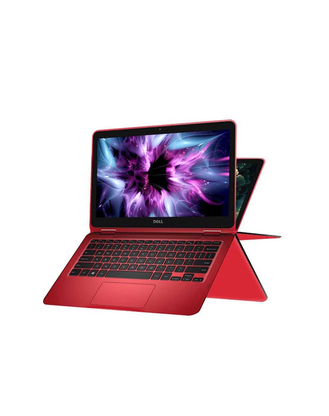 戴尔11mf-r4205t红色四核2件套触控本