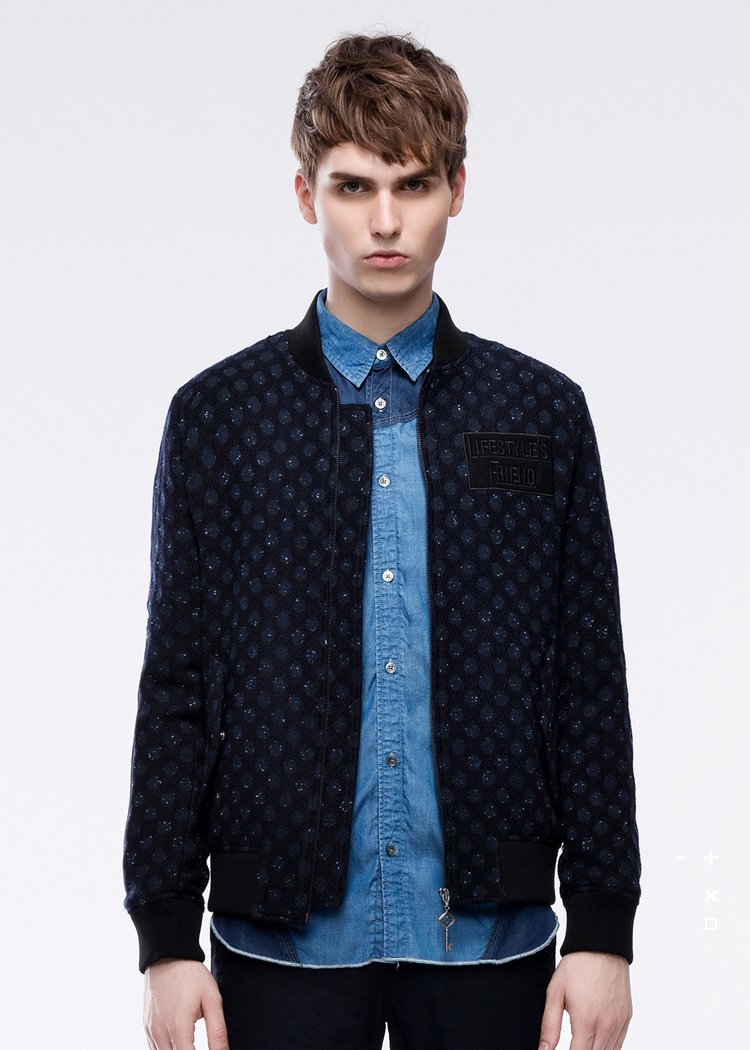 卡宾cabbeen男装大牌清仓专场修身立领毛呢夹克316313803137_唯品会