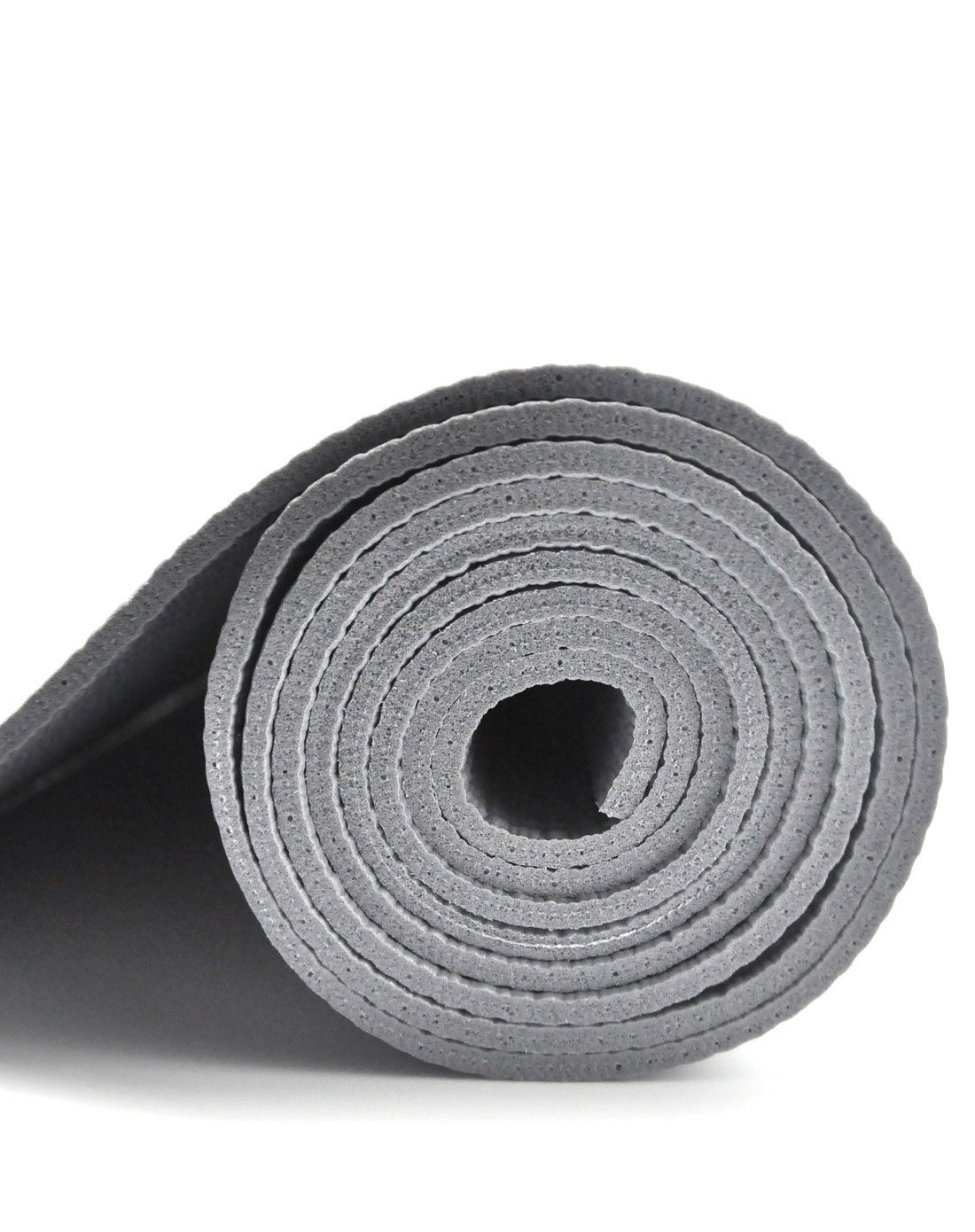 台湾进口 灰色4mm瑜伽垫 轻便防滑