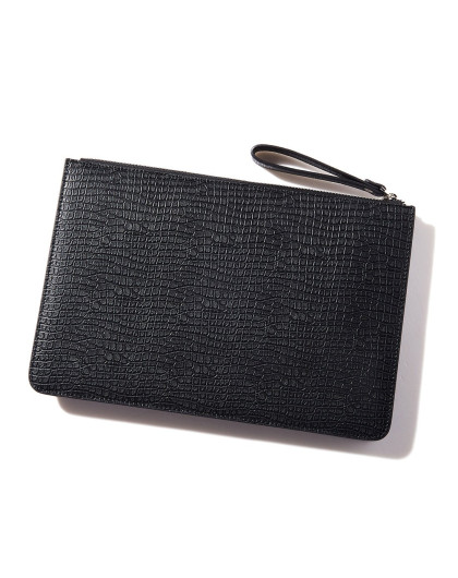 男士意大利鳄鱼纹牛皮手抓包