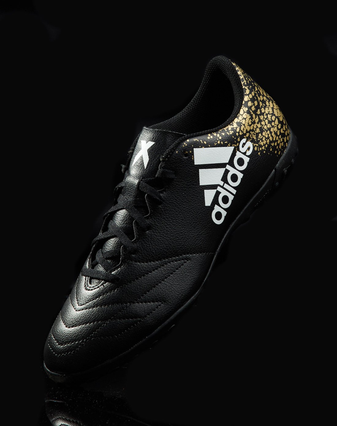 x 16.4 tf 男款黑色足球鞋 足球系列 阿迪达斯adidas