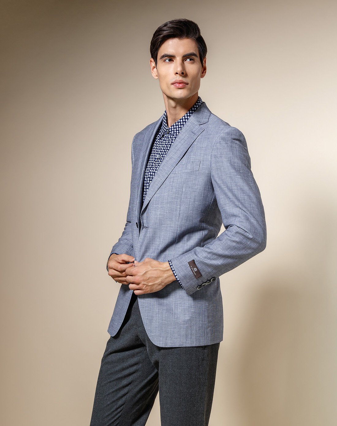 轻奢庄重 大方帅气 羊毛男式单西装