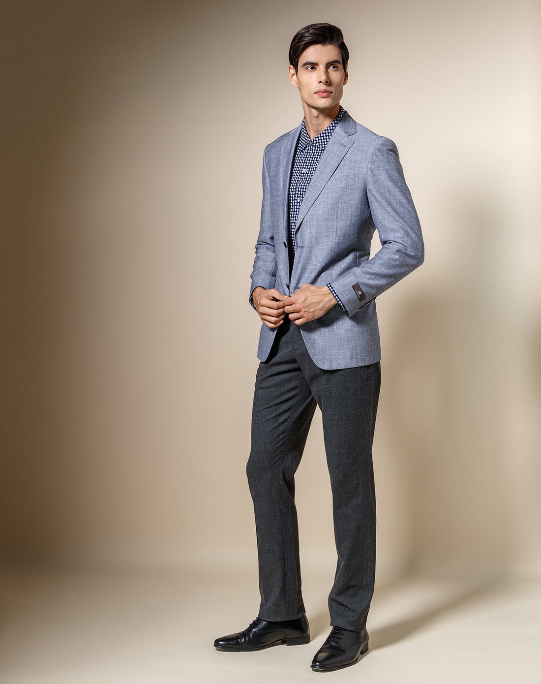 轻奢庄重 大方帅气 羊毛男式单西装