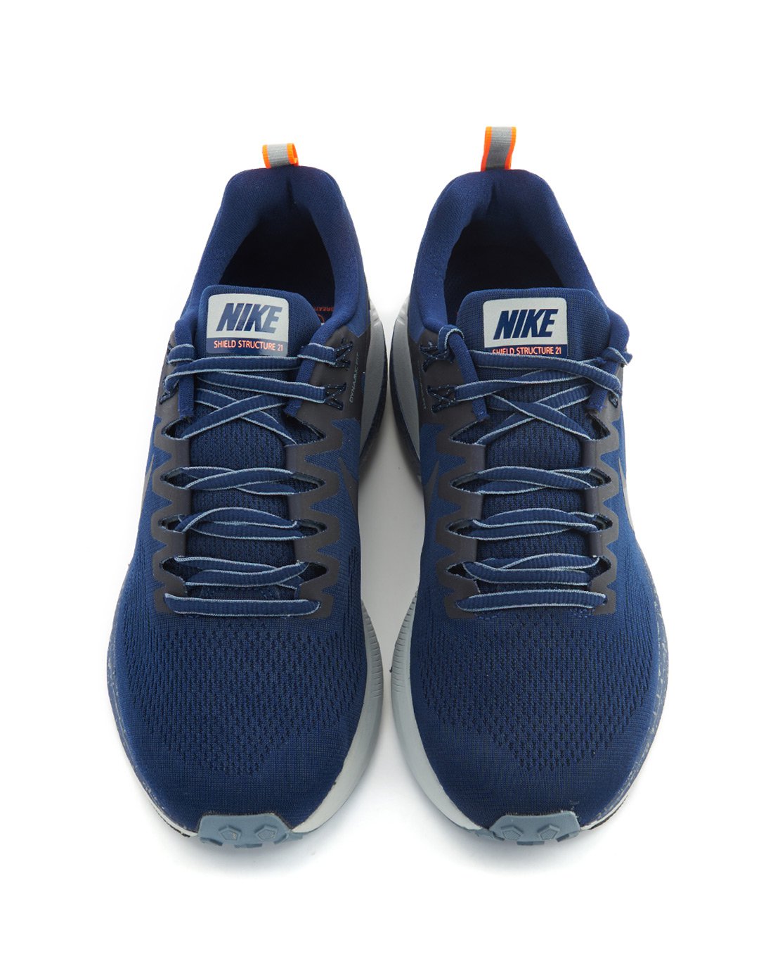 nike男女运动耐克nike air zoom 男款蓝黑色跑步鞋 跑步系列907324