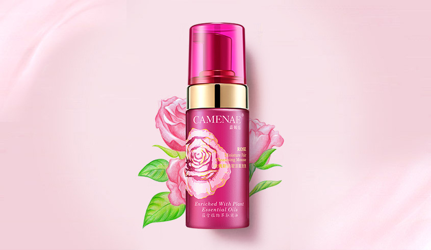 嘉媚乐camenae化妆品专场玫瑰新肌密洁面泡泡 100ml_唯品会