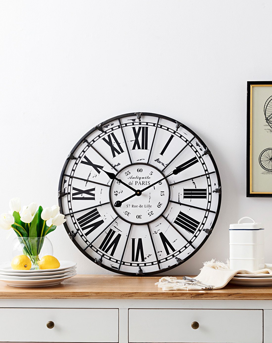 周年庆现代家居装饰钟表 客厅办公室多款大表盘墙面装饰挂钟