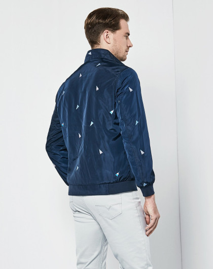 梵思诺version男装特卖旗舰店百搭立领休闲拉链男士外套bdsb-16b42758