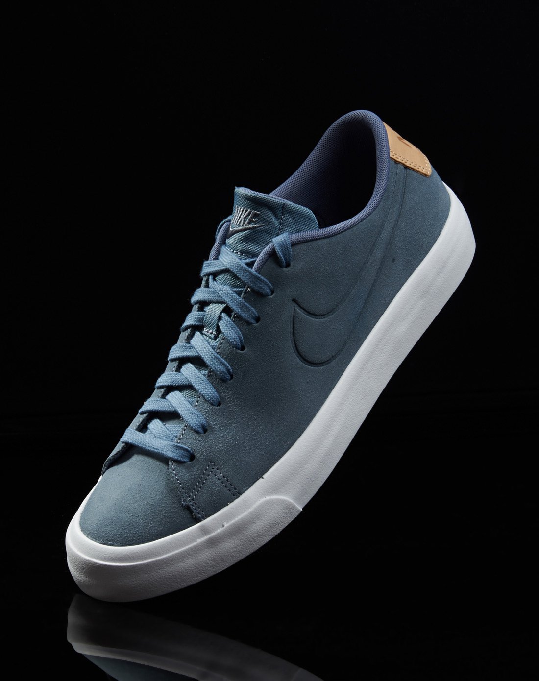 耐克nike blazer studio low 男款军械蓝/黑/白运动鞋 运动休闲系列