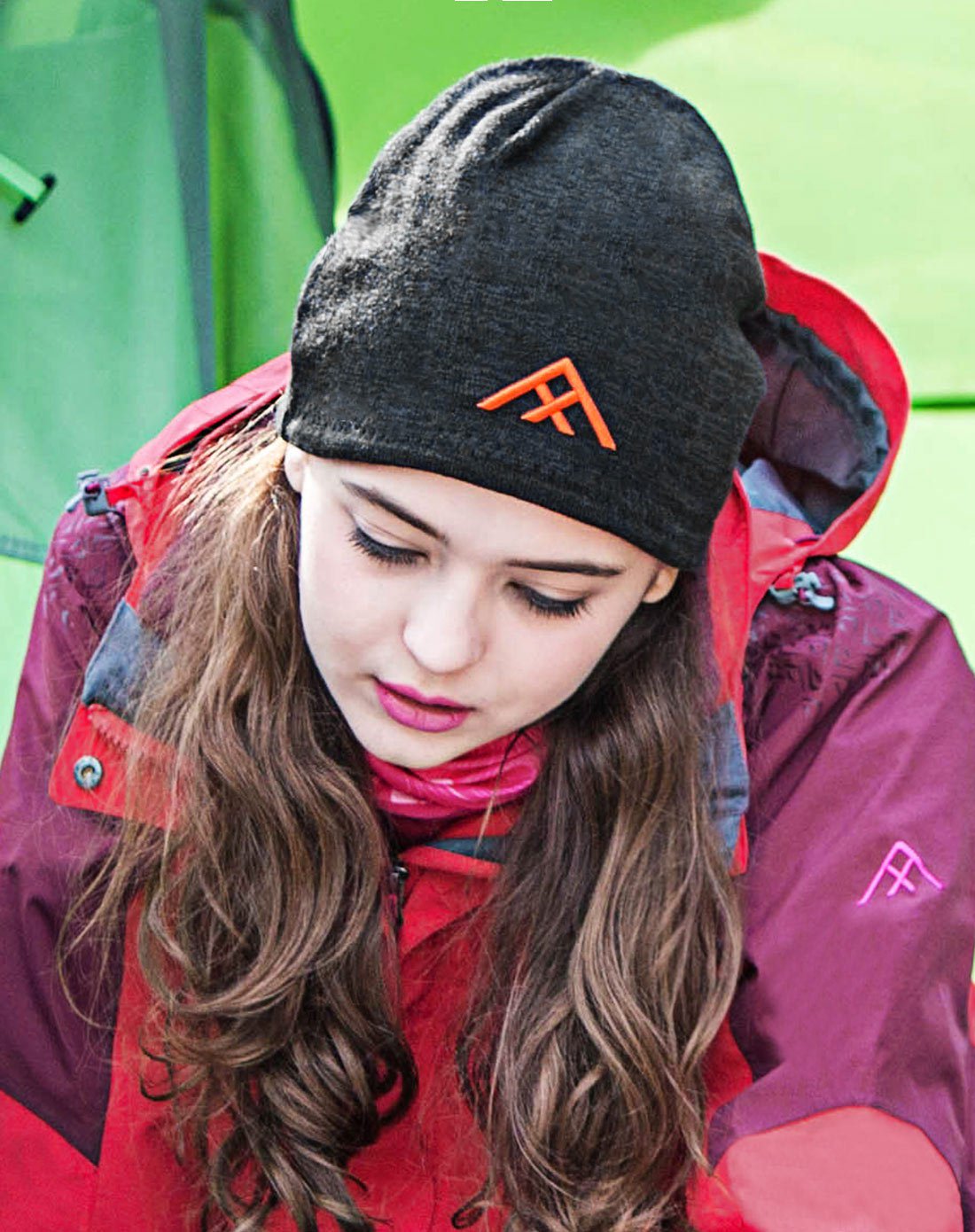 防风保暖男女款针织抓绒帽可双面戴