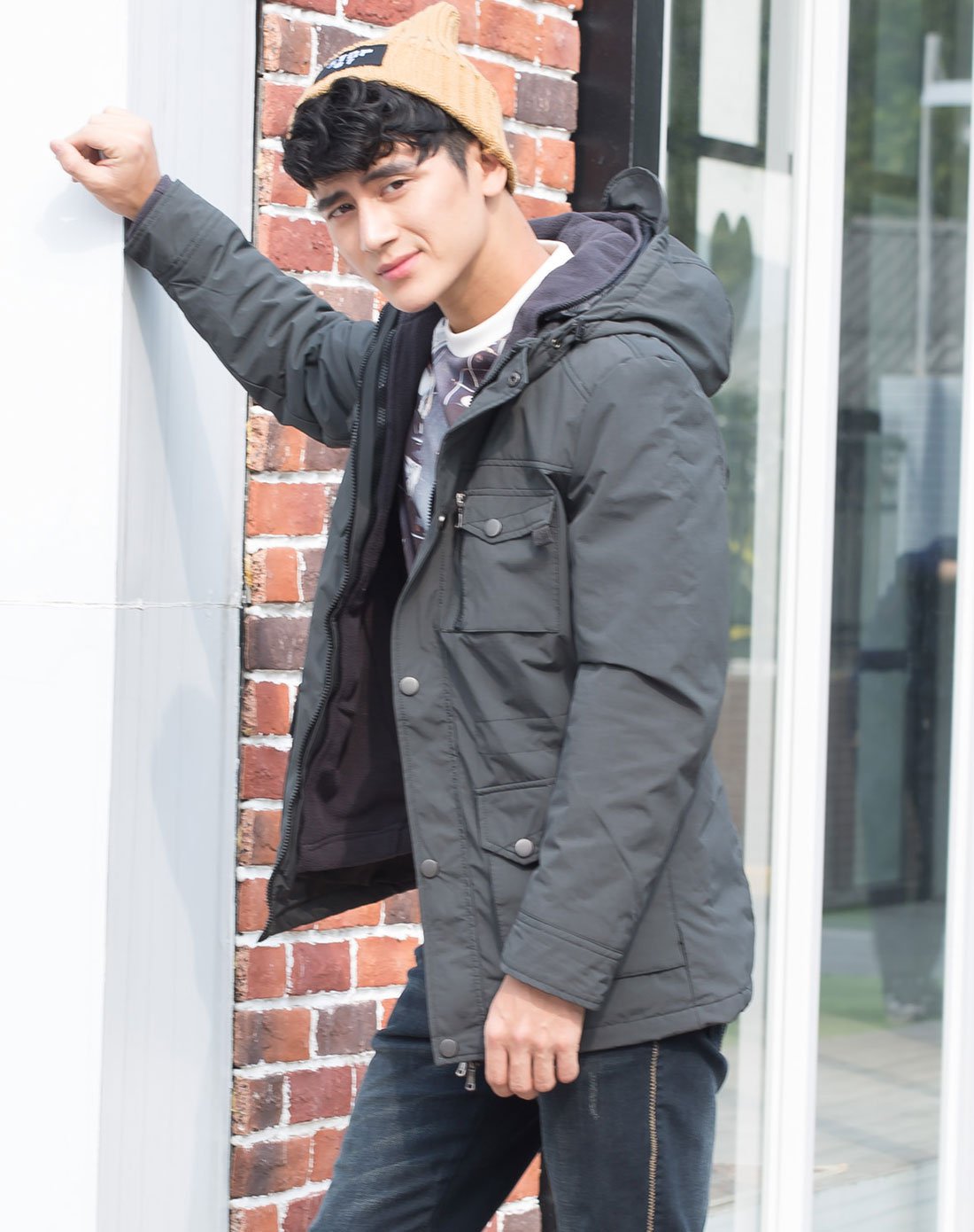 钜惠折上5折 嗷嗷优品-男装男款两件套三合一冲锋衣lt58752064-031