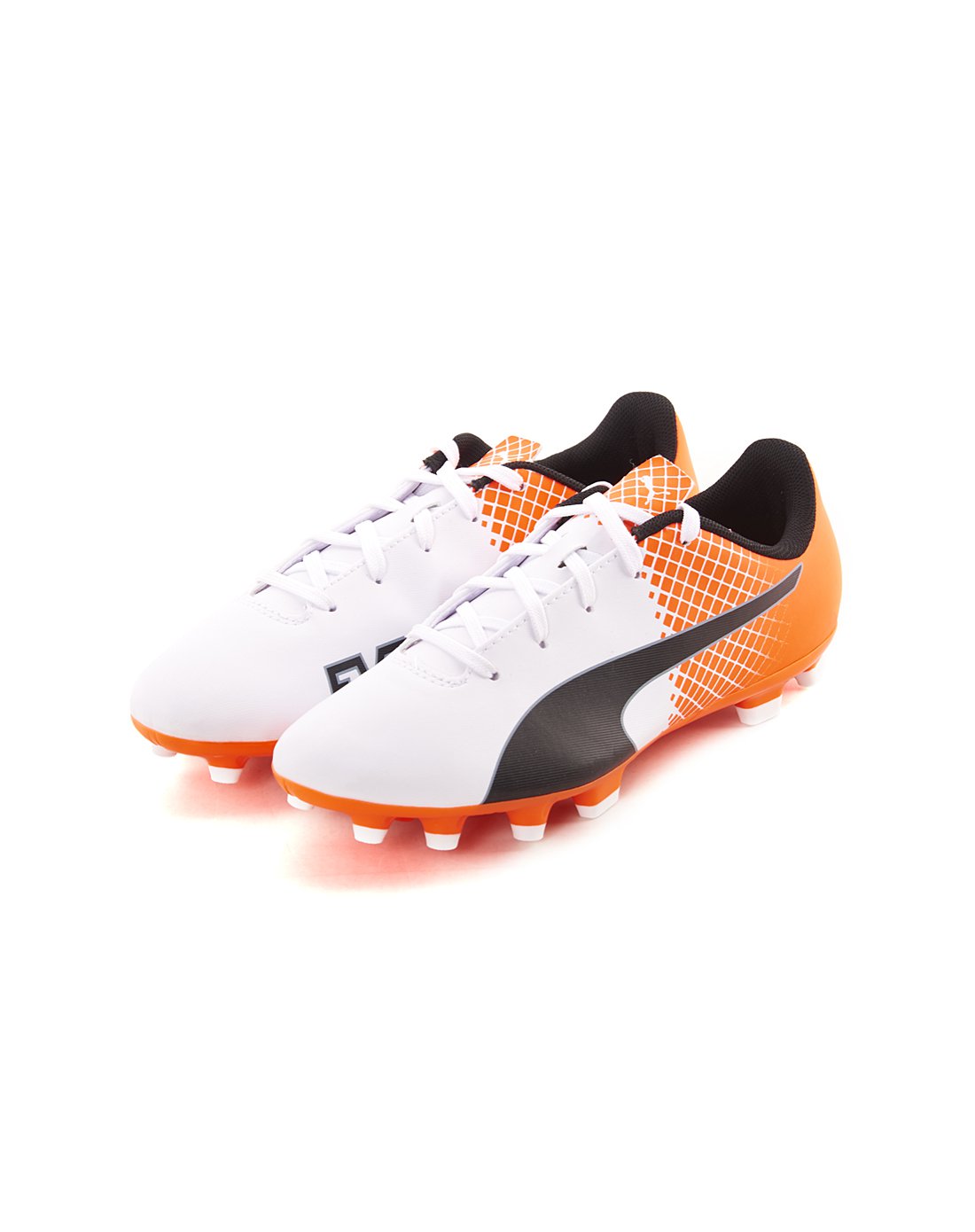 彪马puma evospeed 5.5 ag白色/黑色足球鞋 足球系列