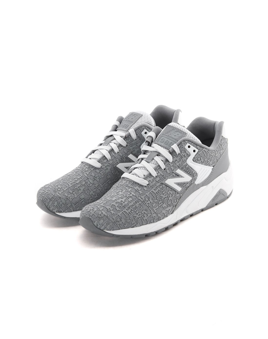 new balance 580系列 男款灰色运动鞋 rev-lite轻量避震
