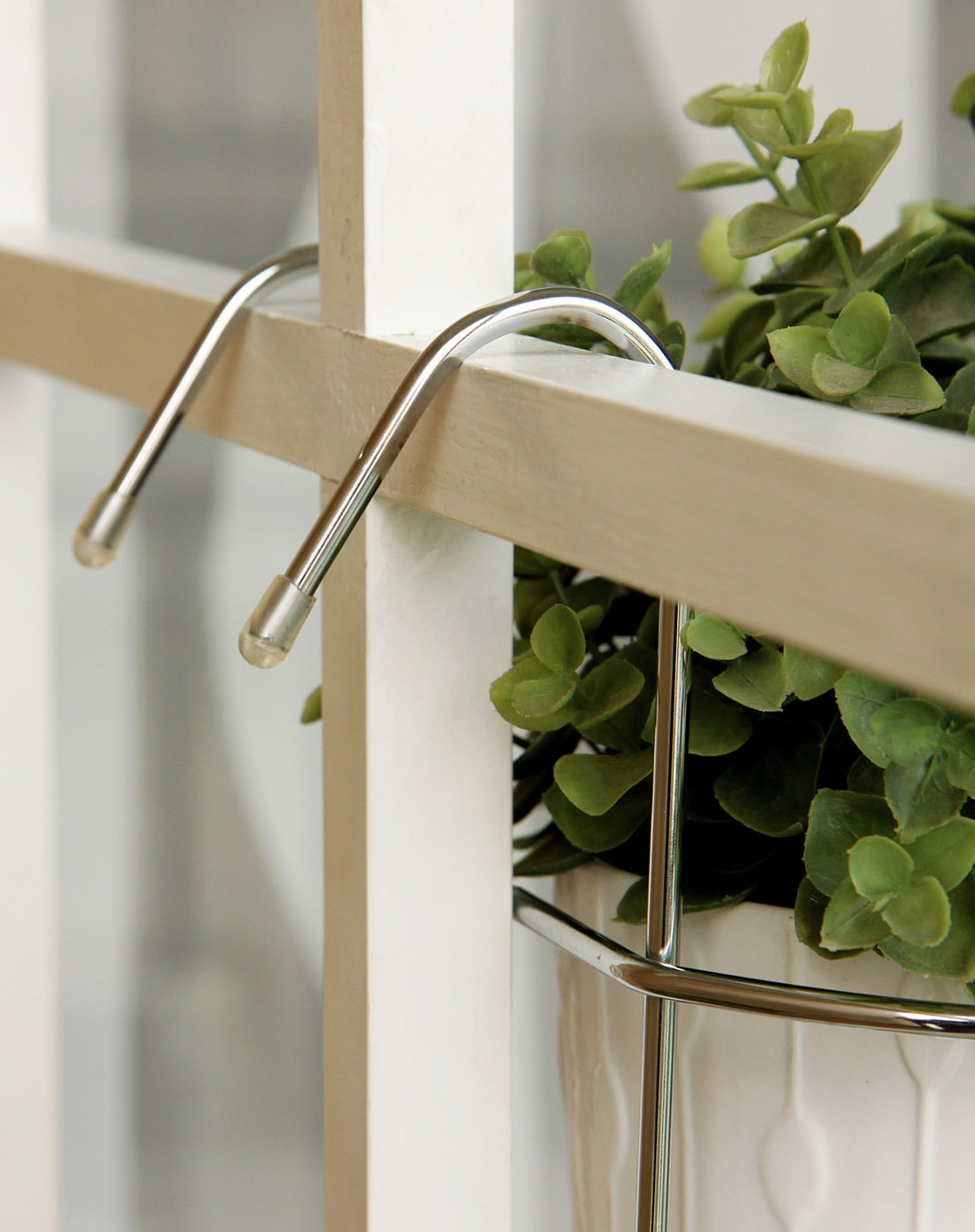 清洁用品10元起-欧润哲台湾制 2只装 电镀圆形阳台花盘架109848_唯品