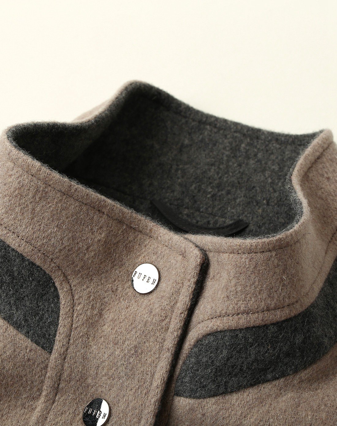 【旧】福芬fufen女装特卖旗舰店 fufen福芬羊毛呢大衣休闲长袖厚外套