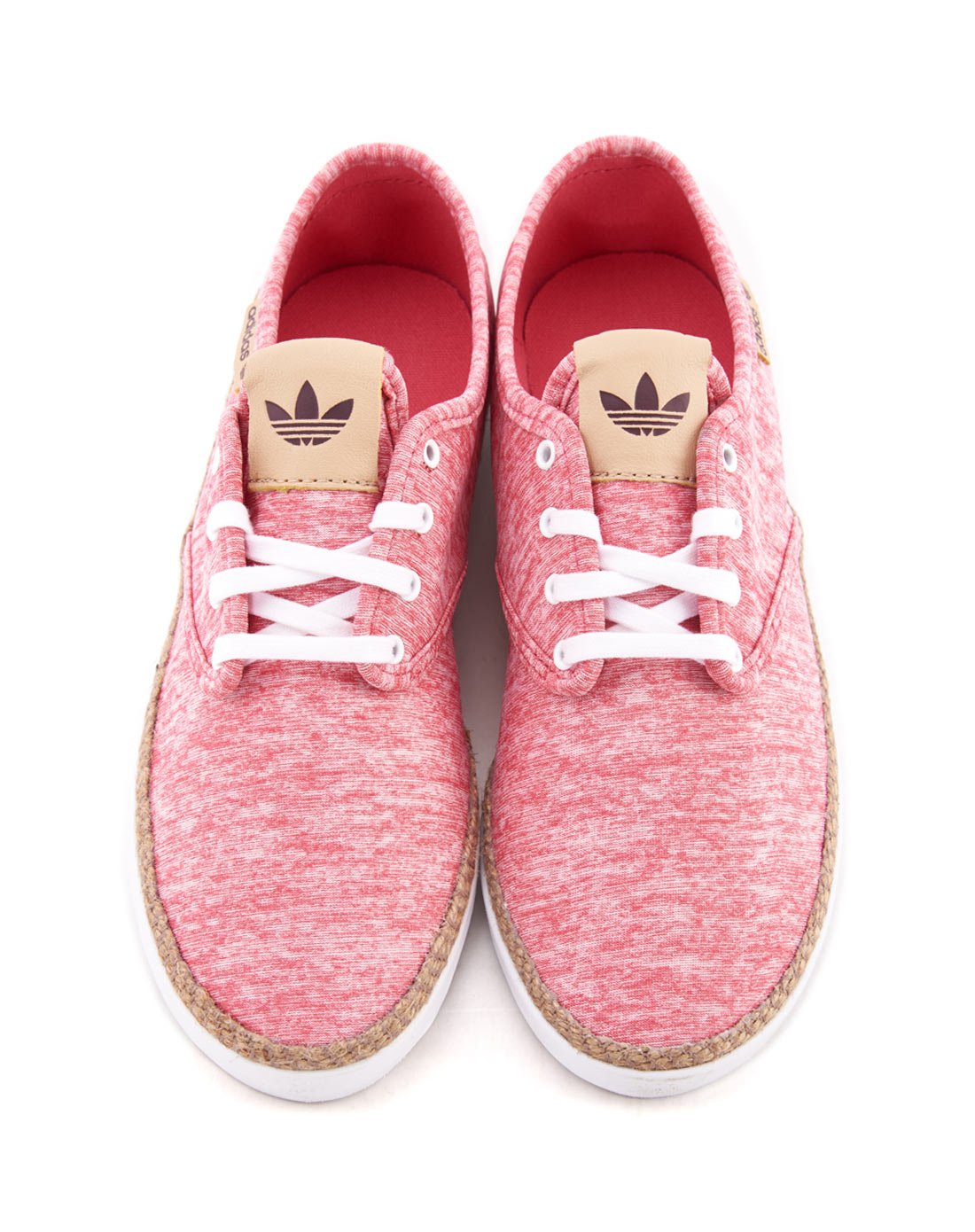 休闲百搭 女款粉色经典鞋 三叶草系列 阿迪达斯adidas