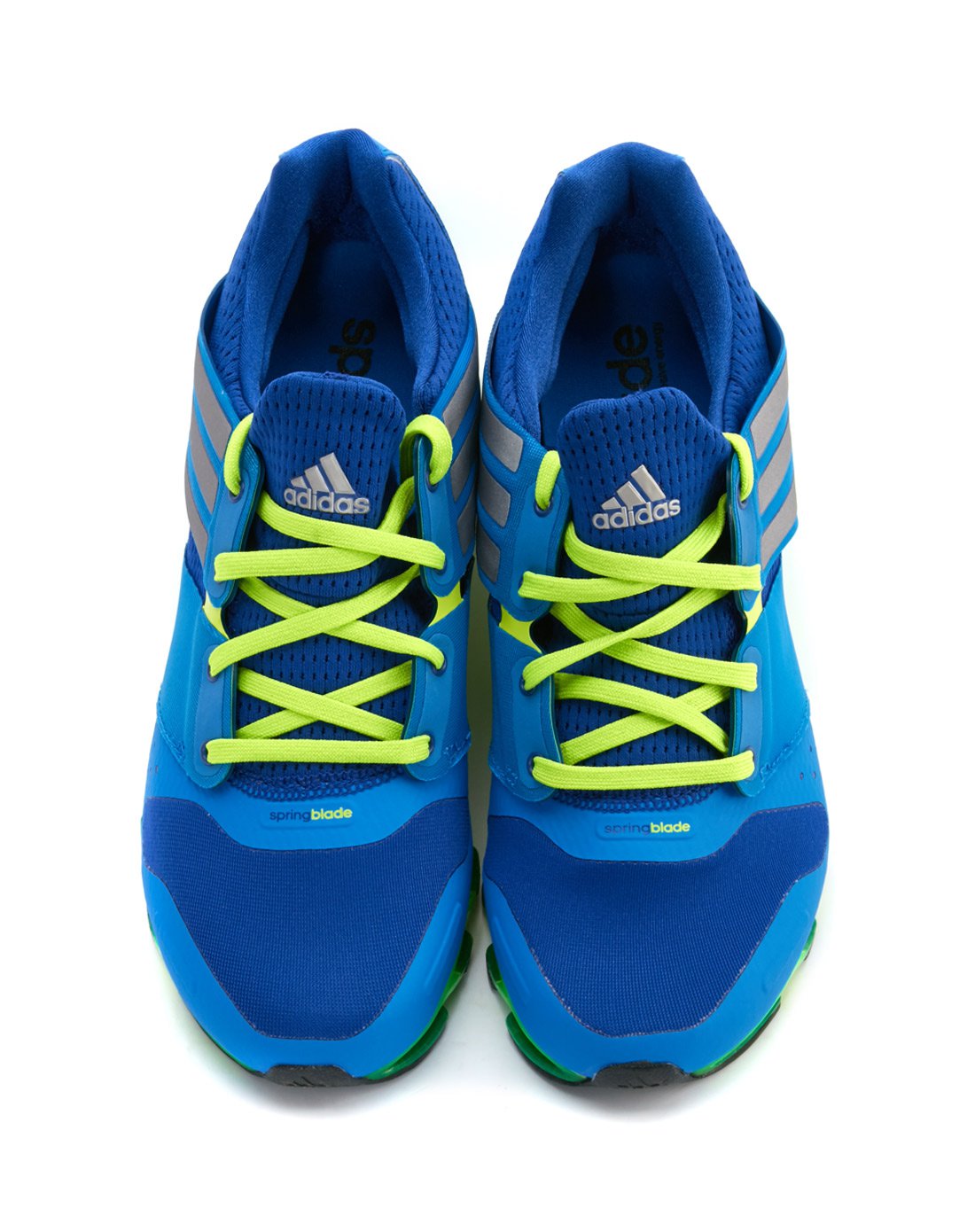 刀锋战士 男款蓝色跑步鞋 缓震透气 阿迪达斯adidas