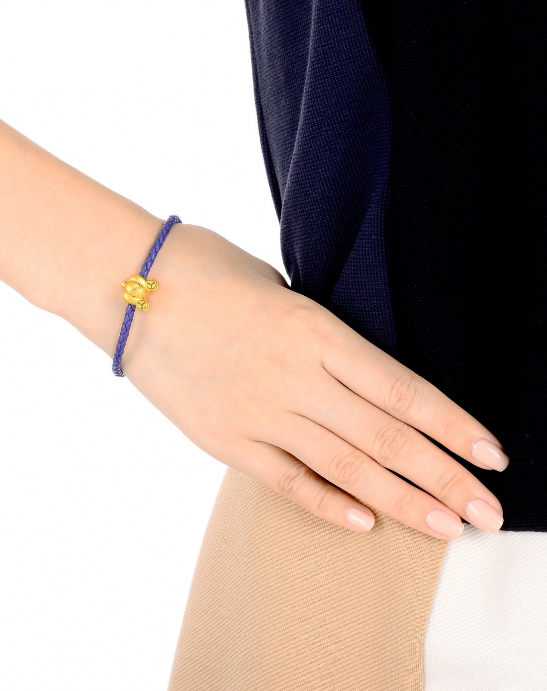 周生生足金charme南瓜车(送17厘米粉红色配绳)定价