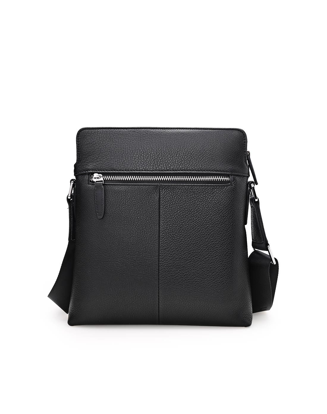 红谷男士单肩包牛皮商务斜挎包男包