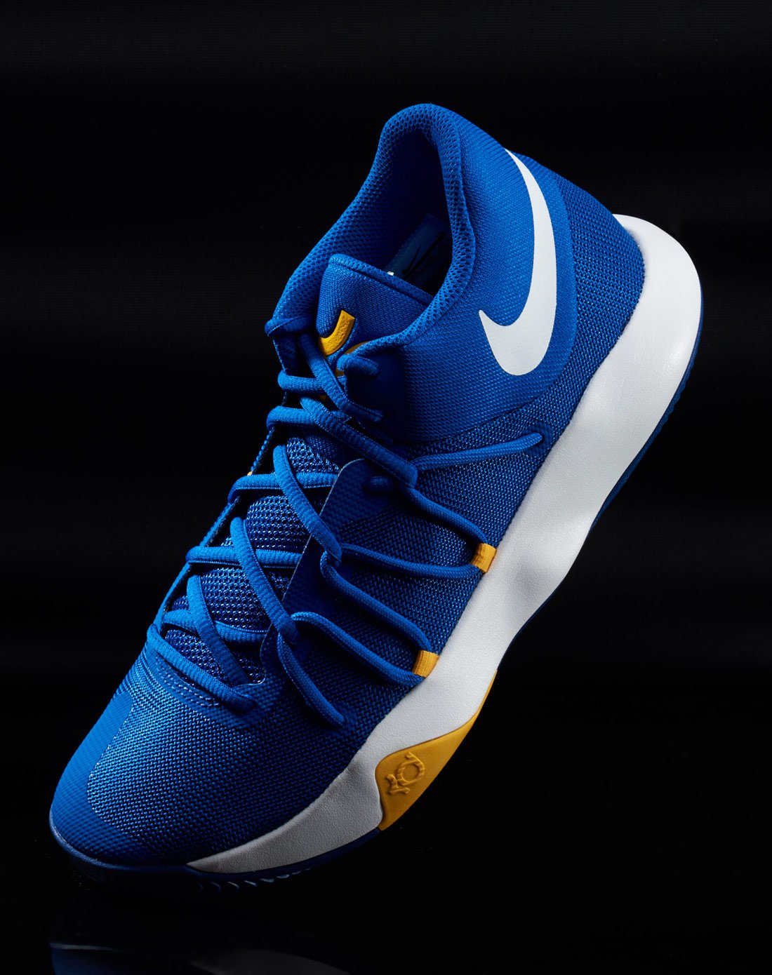耐克nike 缓震耐磨 男款宝蓝/白/大学金黄篮球鞋 篮球系列