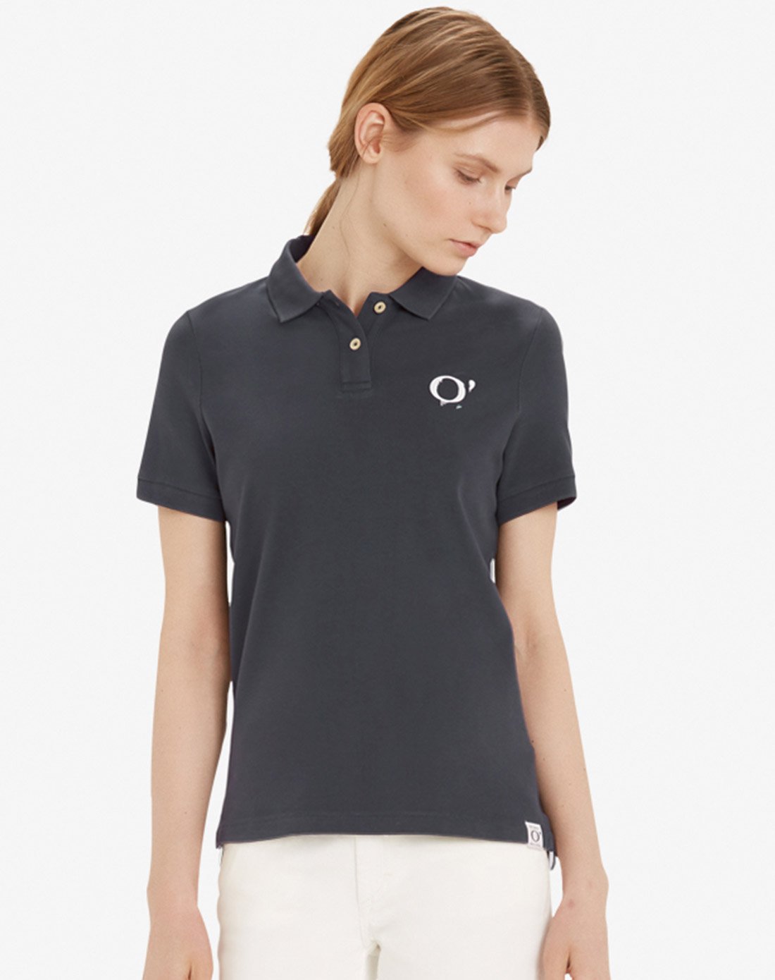 【唯品会】 marc opolomop女士t恤 夏季简约轻薄弹力短袖polo衫