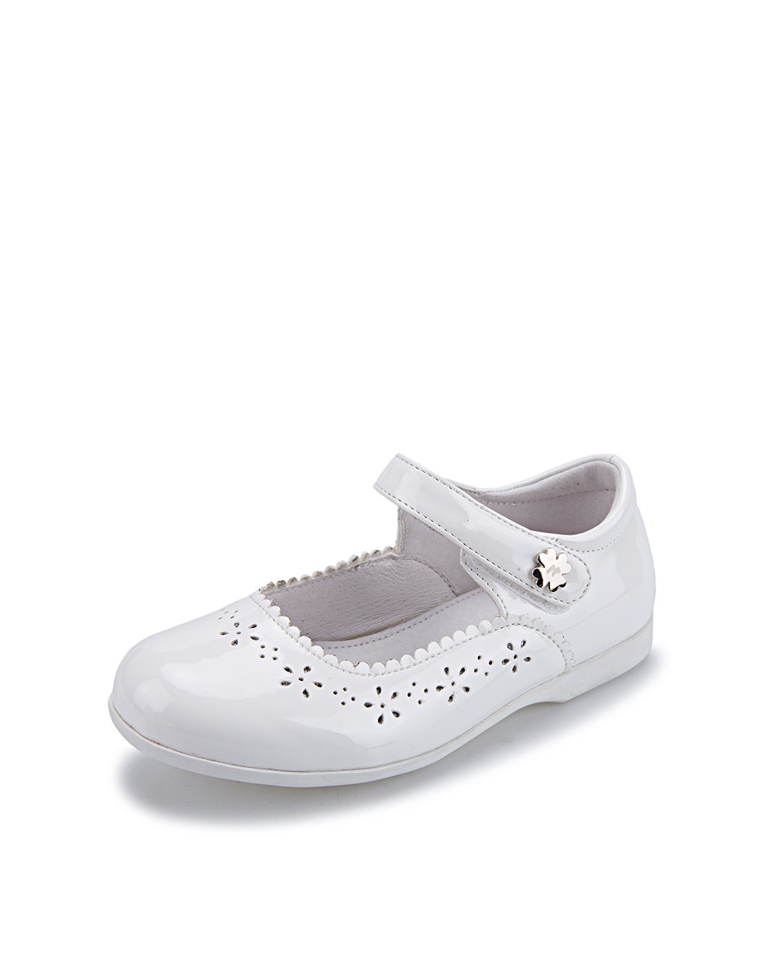 斯乃纳sinaina女童甜美花边皮鞋(28-32码)