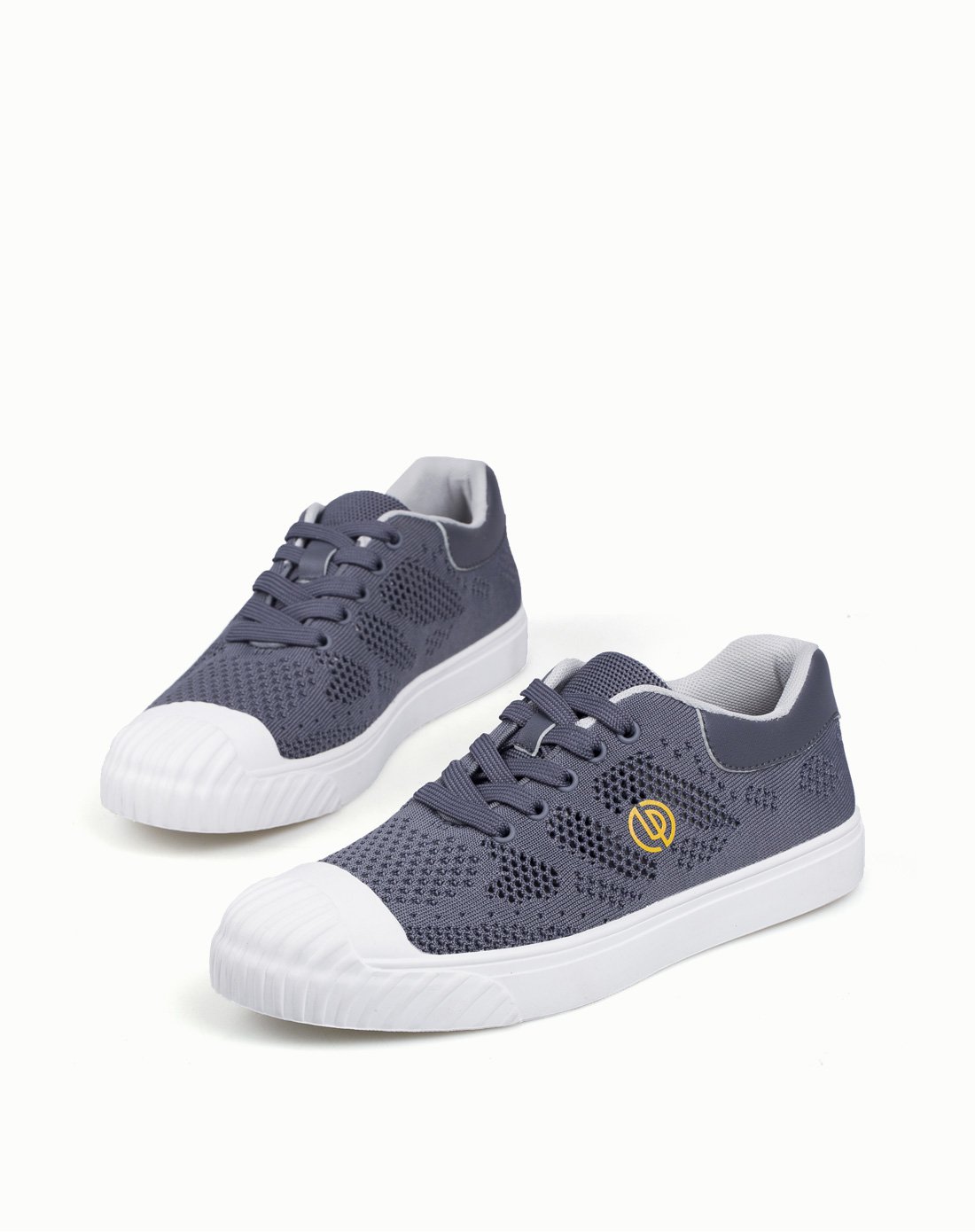 夏季飞织运动网面鞋透气鞋贝壳头板鞋网布休闲