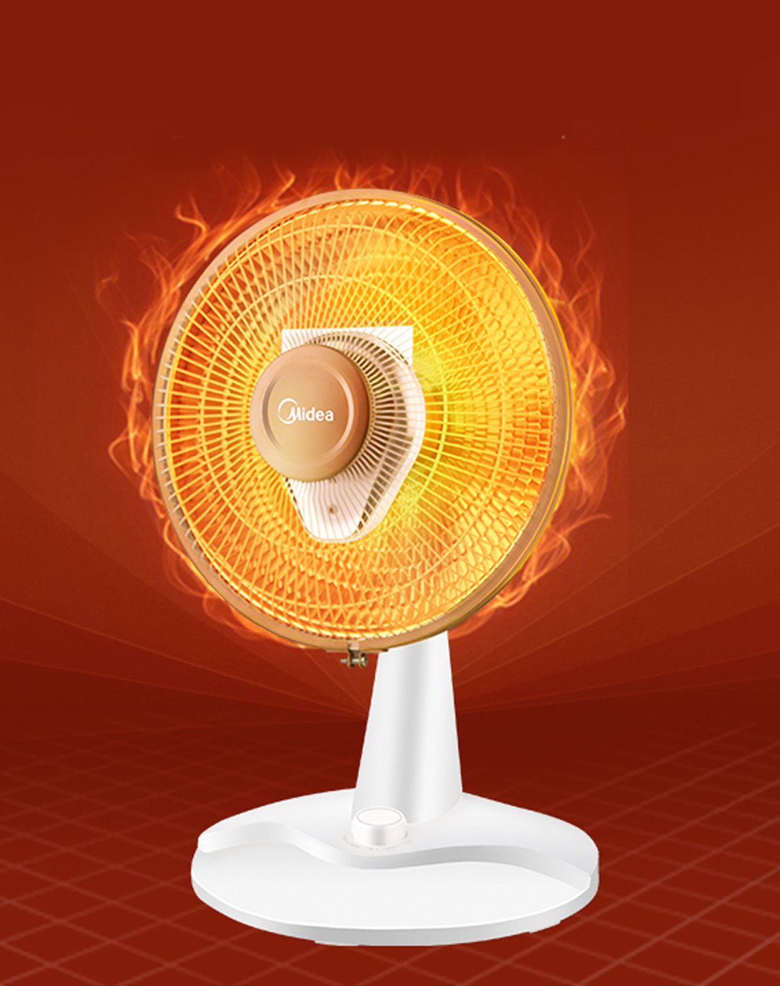 nps7-15a5家用小太阳电暖器小太阳宿舍电烤扇节能迷你暖气台式取暖器