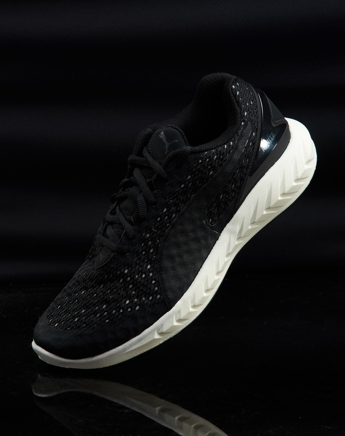 彪马puma ignite 男款黑色跑步鞋 跑步系列