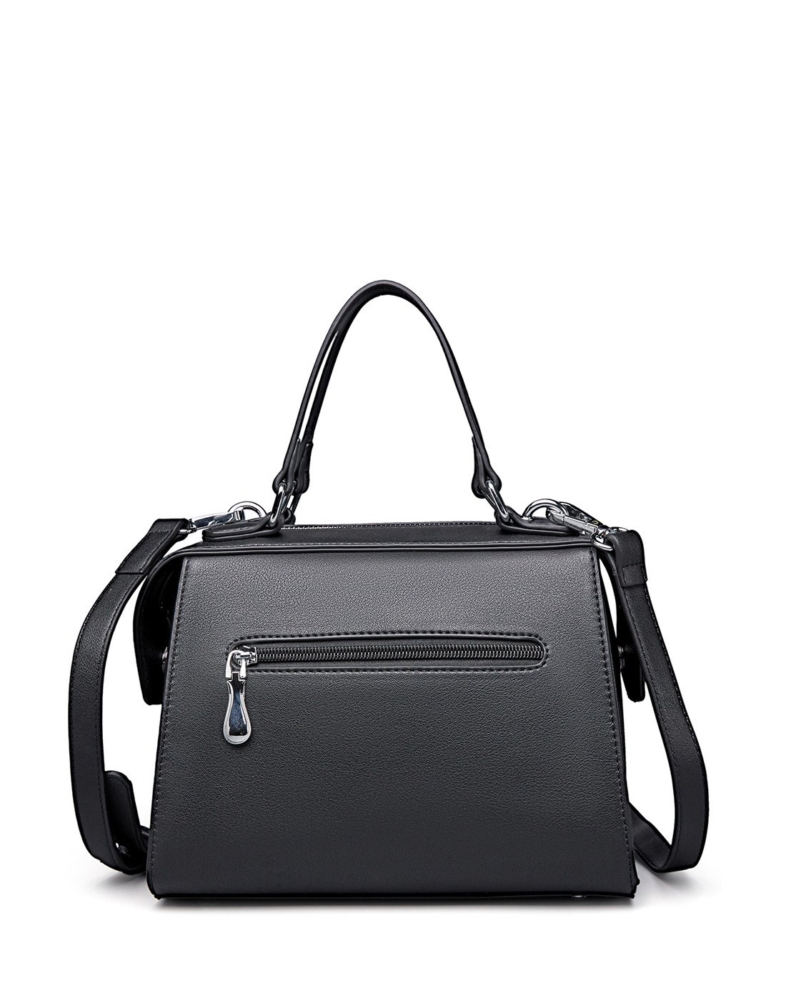 意尔康卡通拼接学院风女士斜挎单肩包