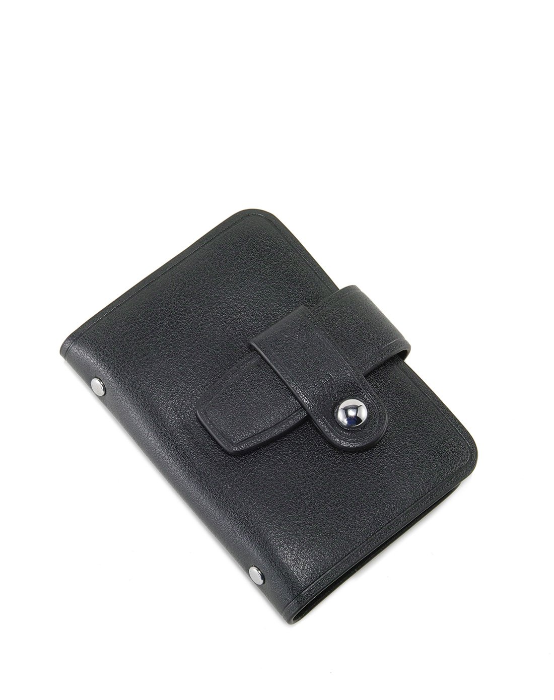 男款商务牛皮革名片包迷你抽带2折小包